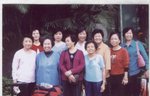 左起：梁麗珍，周秀興，王寶珩，王雪雲，鍾秋棠，洪麗華，李如心，符桂有，郭彬彬，李念芸．