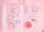 1958年的代用護照.