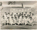 1963年　河內中華中學儀仗隊．