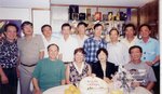1998年　多倫多　'64&#23626;同學歡聚於吳偉樂家．