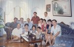 1998年　多倫多　'64&#23626;同學歡聚於吳偉樂家．