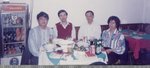 12/1994 河內　'64届（左起）洪紹群，王泰平，趙崇慶，李念芸喜相逢．