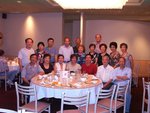 2007年6月　'64届同學歡迎王龍山伉儷到訪多倫多．
