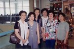 1996年　多倫多　左起：關詠逑，李碧合，鄭寶釵，關好芝，岑莉莉．