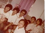 1980年　香港　（左起）李溢隹，李寶璇，趙崇明，關家和，李祥，許&#21052;餘．