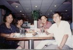 1991年　香港　（左起）郭彬彬，王雪雲，趙崇慶，李浩義．