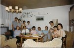 1986年　夏　趙崇偉夫婦和曾奮球到訪西德鍾啟昌家