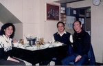 1992年　美國的張全波（右一）到訪香港