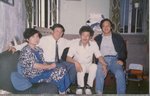 吳景章夫婦和鄭永峰到訪香港．