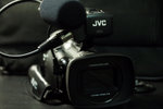 JVC GY-HM100E front