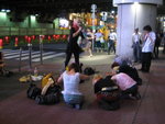 新宿街頭表演