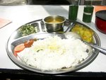 呢碟就係尼泊爾傳統美食~ Dhal Baat 喇~