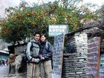 Tatopani(1190m), 我&#21707;入住&#22021; Dhaulagiri Lodge 後面有溫泉o架~ (Tatopani 解作"熱水")