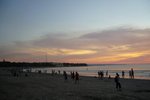 黃昏的 Kuta Beach