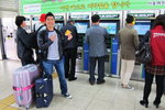 12:30pm 到達東首爾客運站, 過隔離 ''江邊站'' 轉地鐵前往住宿地方...