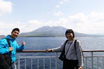 而「櫻島周遊觀光船」會花 50分鐘航程漫遊錦江灣