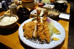 吉列炸大蝦定食 (1655yen)