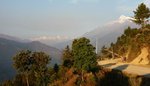 今個旅程首見的雪峰~ Langtang II (6561m)