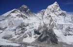 Everest (8844m) & Nuptse (7879m) -分別世界第1 & 23 高峰