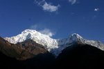 Annapurna South(7219m) & Hiunchuli(6441m)