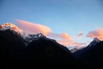 Annapurna South(7219m), Hiunchuli(6441m) & Machhapuchhure(6997m)