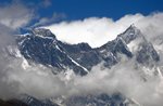 Mt.Everest 珠穆朗瑪峰 (8844m) & Lhotse 洛子峰 (8501m) -分別世界第 1 & 4 高峰