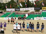 2006 hk beach hb challenge _ 第二日_上午_戰勝德國a隊_日式拍手進場