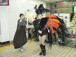 20071224 scary stranger at Aomori