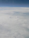20060819 the flight from Taiwan to HK... different type of cloud in the sky
