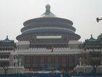重慶人民大禮堂 
(鄧小平蓋的, 亦被毛澤東認定為做反的証據)