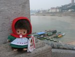 Monchhichi 看嘉陵江和長江