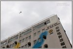 直昇機在聖火所到之處的上空盤旋
