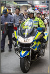 7月1日香港特別行政區成立紀念日，「香港民間人權陣線」等團體再次舉行「七一大遊行」，警方在人群控制方面不敢掉以輕心。
