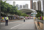 1-7-2012 回歸紀念日早上，約有4萬人在香港大球場參與了“新起點 齊向前”慶回歸15周年大滙演