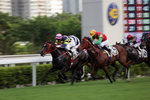 長驅直進奔向終點。