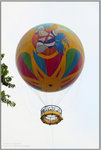 七彩的昇空大氣球。