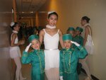 Ka Yee with two kids
