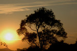 Sunset--Twenty steps from my door
