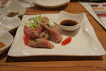 日式牛肉雜菜絲沙律卷