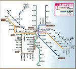 札幌市交通圖