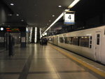 &#38306;西機場 去京都特急列車月台