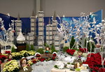 爭豔館場內的 - 耶誕主題花卉裝飾設計競賽