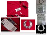 日本.裏原㊣ 日版 FRED PERRY 運動外套..紅白 $750