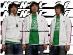 日本.裏原㊣ 日版 FRED PERRY 運動外套..白紅.白藍 $750
