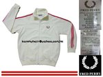日本.裏原㊣ 日版 FRED PERRY 運動外套..白紅 $750