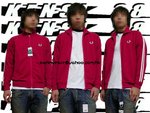 日本.裏原㊣ 日版 FRED PERRY 運動外套..紅白 $750