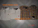 女裝Burberry長Polo 2L $480 (米白)