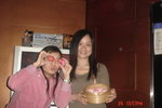 with the bday girl