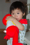 10/04/08 - 我同 Elmo 好 friend o架!