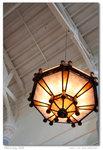 Ceiling light, donated from the old Repulse Bay Hotel
